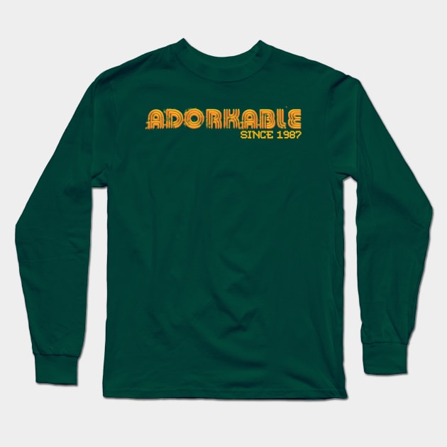 Established Adorkable Long Sleeve T-Shirt by adorkabledustinwood